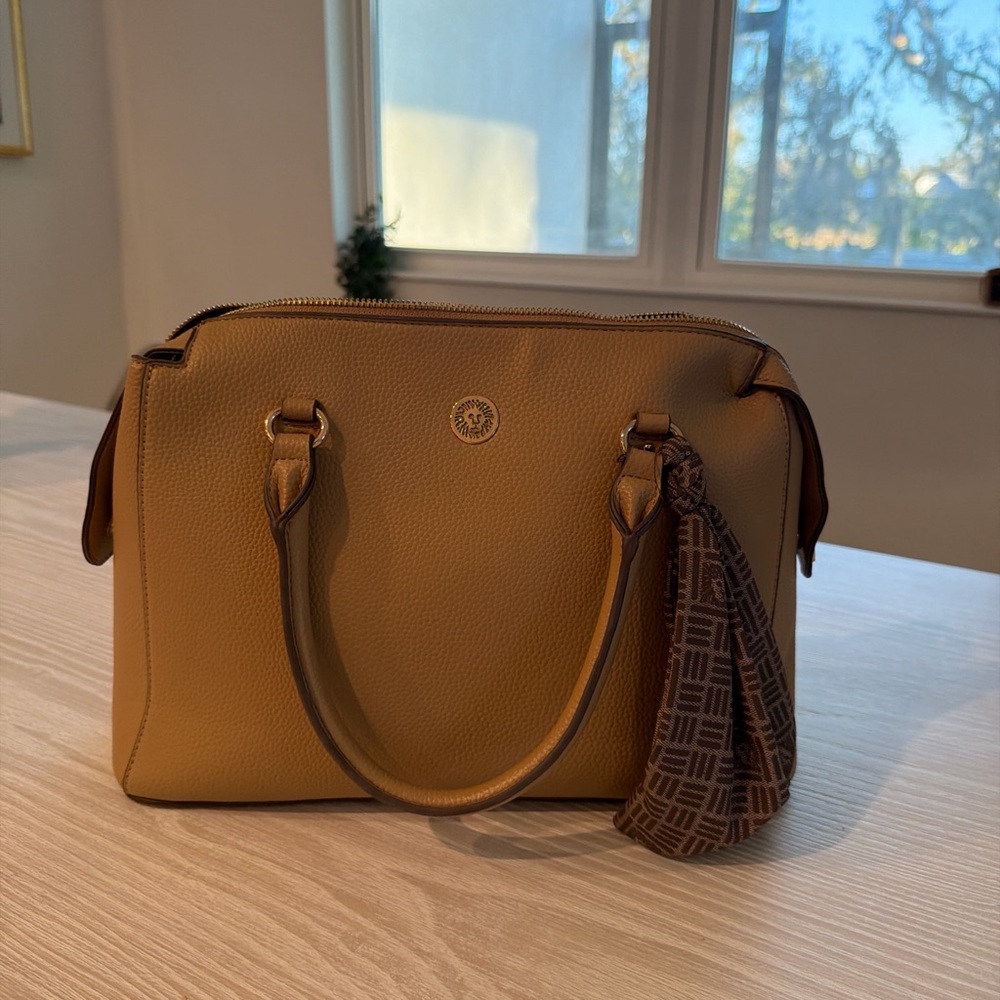 Anne Klein Beige Handbag